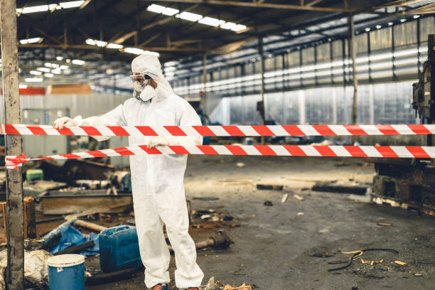 Professional Unattended Death Cleanup technician working in Coatesville, PA
